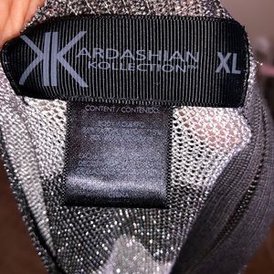 Kardashian Kollection Tops - Glittery tunic top/short dress Kardashian Kollection Tops - Glittery tunic top/short dress